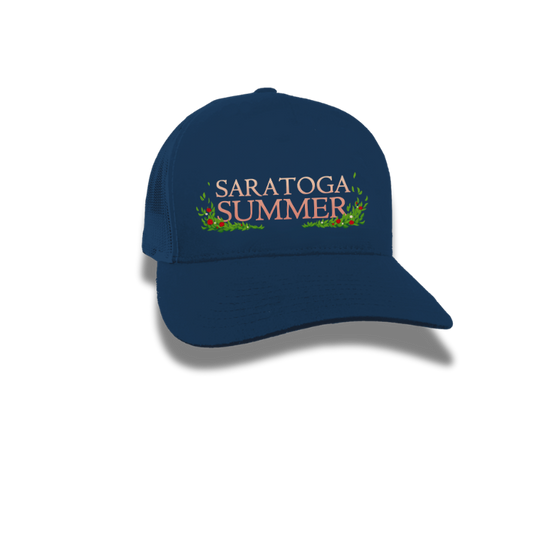 Saratoga Summer Retro Trucker Hat