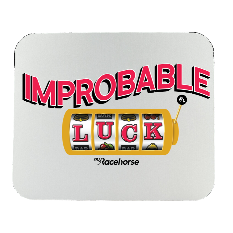 Improbable Luck Mouse Pad