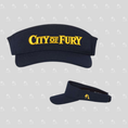 Load image into Gallery viewer, City of Fury - Embroidered Sports Visor
