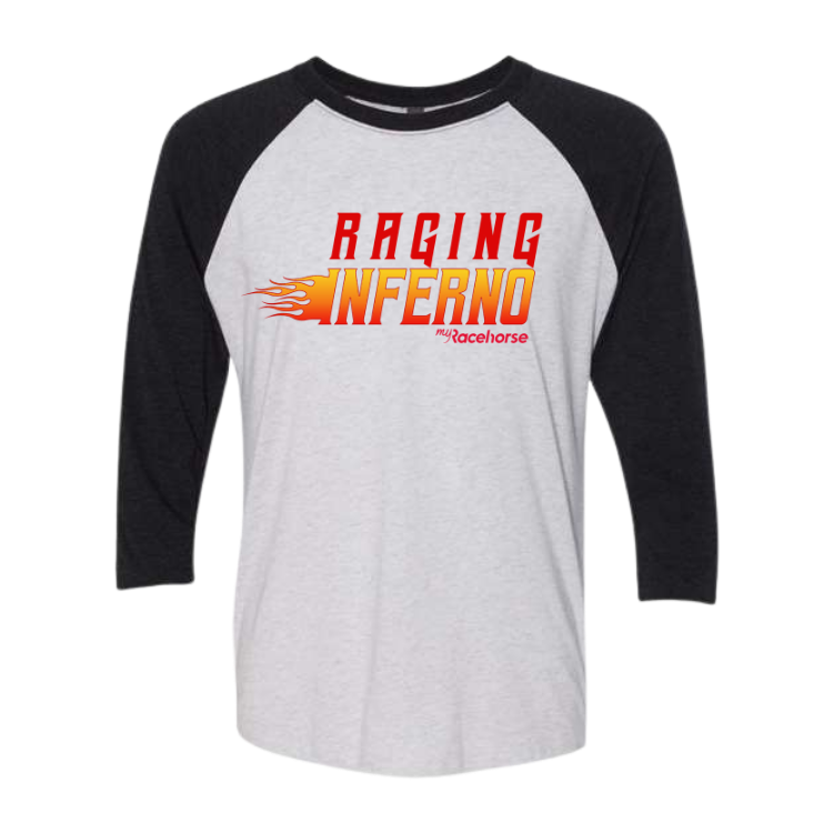 Raging Inferno Unisex 3/4 Sleeve Raglan T-Shirt