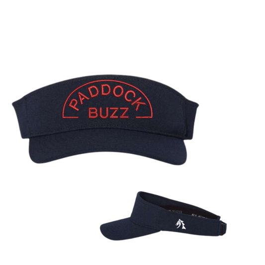 Paddock Buzz - Embroidered Sports Visor
