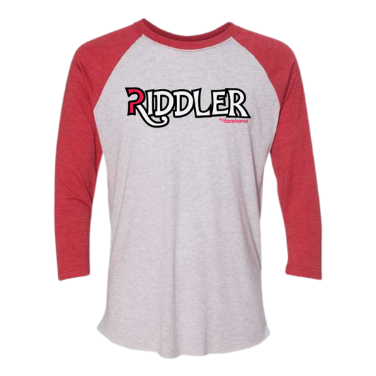 Riddler Unisex 3/4 Sleeve Raglan T-Shirt