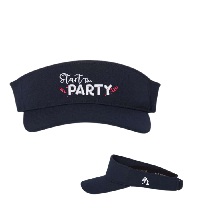 Start the Party - Embroidered Sports Visor