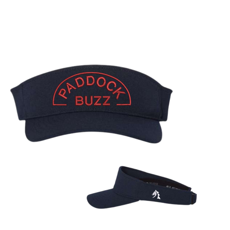Paddock Buzz - Embroidered Sports Visor