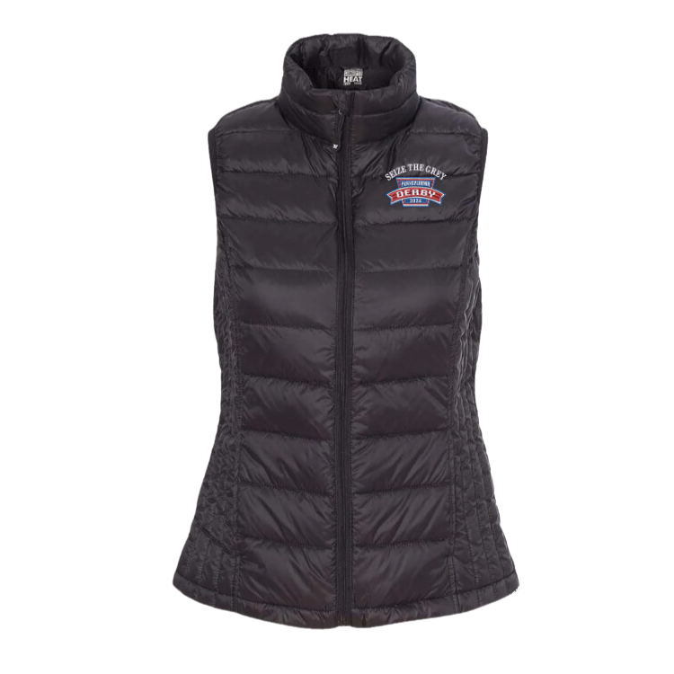 Seize the Grey Pennsylvania Derby Collection Women's Packable Vest