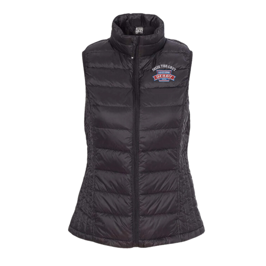 Seize the Grey Pennsylvania Derby Collection Women's Packable Vest