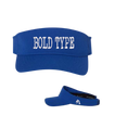 Load image into Gallery viewer, Bold Type - Embroidered Sports Visor
