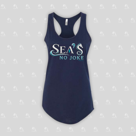 Sea's No Joke Women's Racer Back Tank