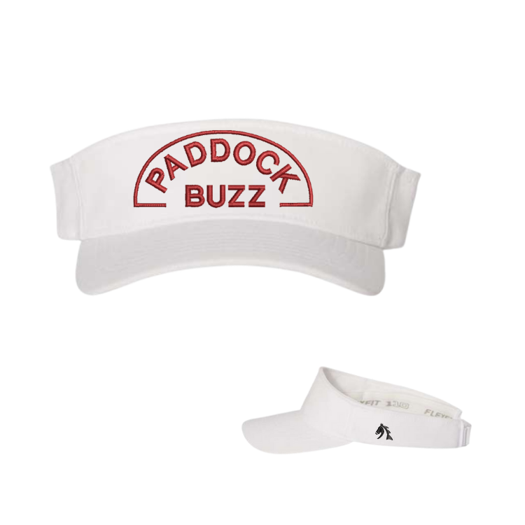 Paddock Buzz - Embroidered Sports Visor