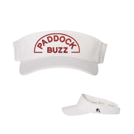 Paddock Buzz - Embroidered Sports Visor