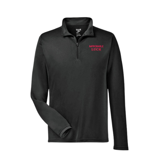 Improbable Luck Light Weight 3/4 Zip Pullover