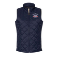 Load image into Gallery viewer, Seize the Grey Pennsylvania Derby Collection Women's Quilted Vest
