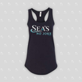 Load image into Gallery viewer, Sea's No Joke Women's Racer Back Tank
