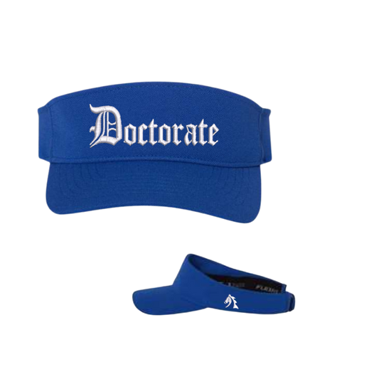 Doctorate - Embroidered Sports Visor