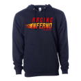 Load image into Gallery viewer, Raging Inferno Unisex Hooded Sweatshirt
