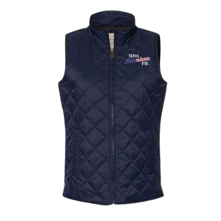 Miss American Pie Women's Quilted Vest