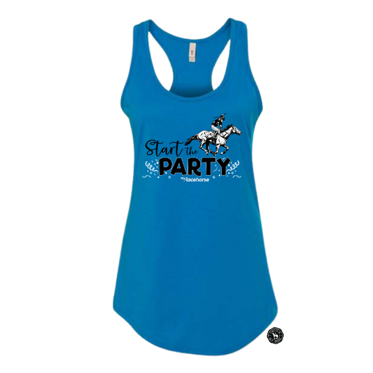 Start the Party Women's Racer Back Tank