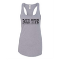 Load image into Gallery viewer, Bold Type Women's Racer Back Tank
