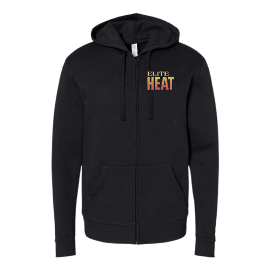 Elite Heat Unisex Fleece Zip Hoodie