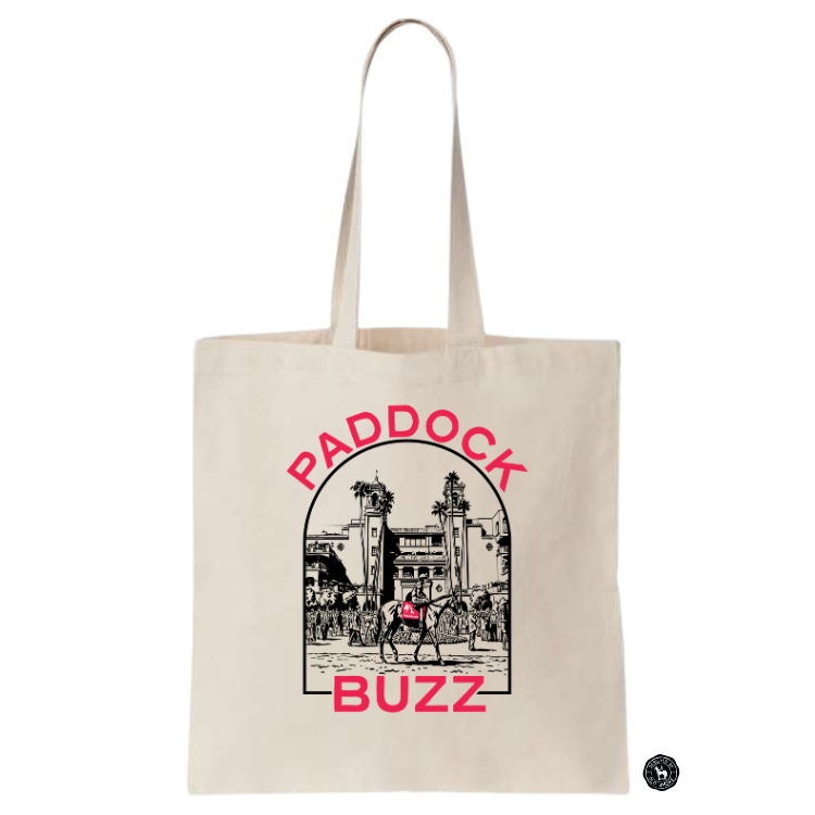 Paddock Buzz Canvas Tote Bag