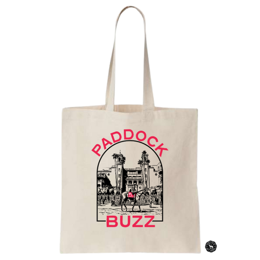 Paddock Buzz Canvas Tote Bag