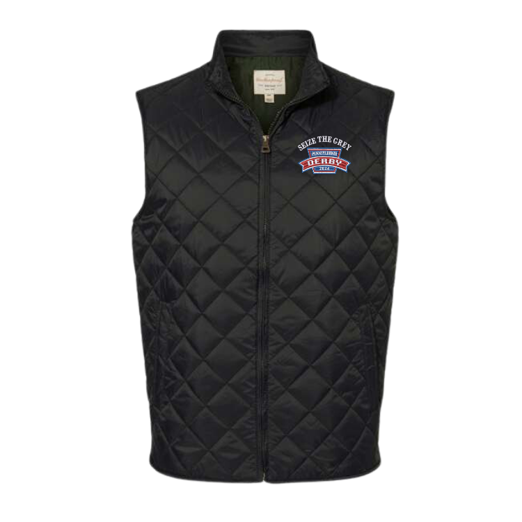 Seize the Grey Pennsylvania Derby Collection Men's Quilted Vest