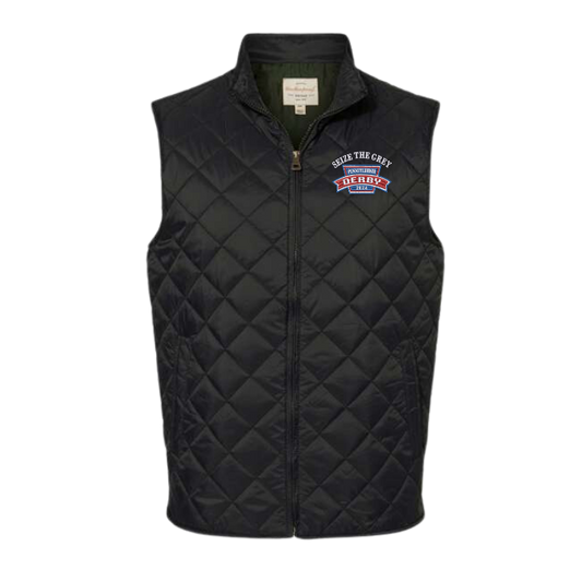 Seize the Grey Pennsylvania Derby Collection Men's Quilted Vest