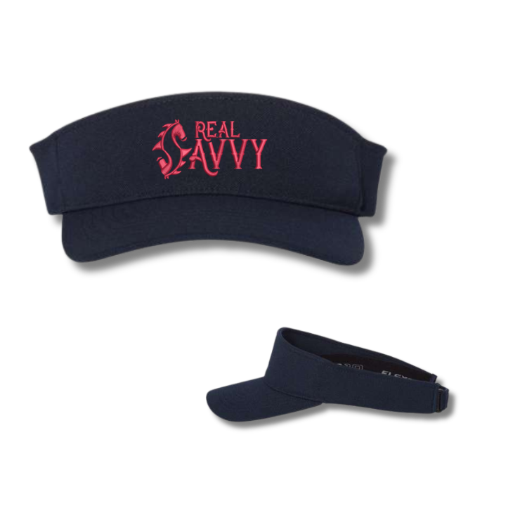 Real Savvy - Embroidered Sports Visor