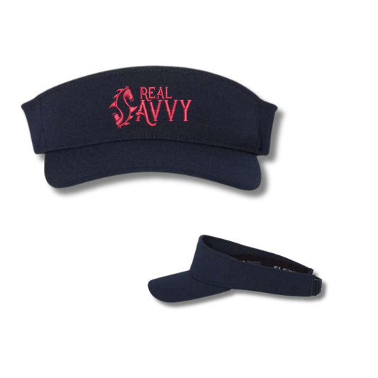 Real Savvy - Embroidered Sports Visor