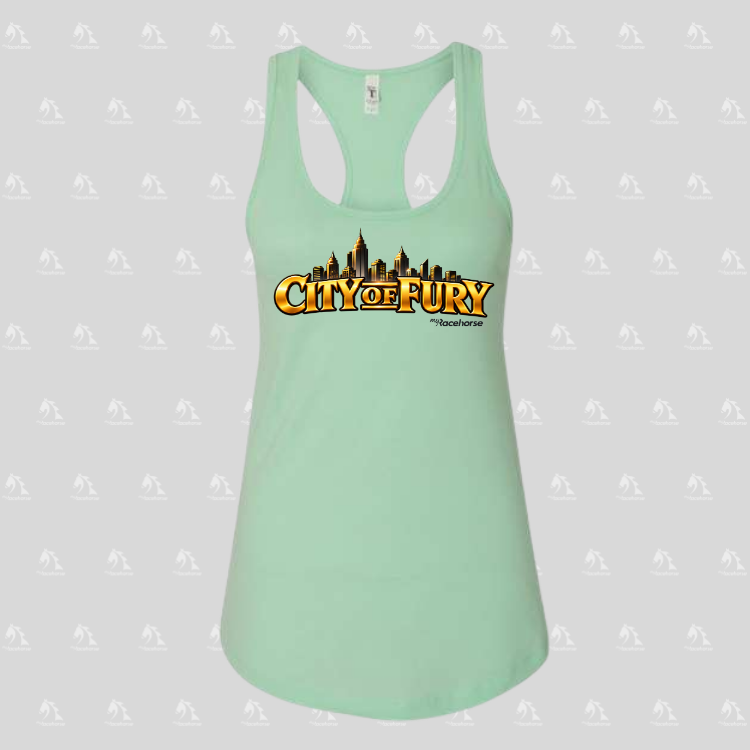 City of Fury Women's Racer Back Tank