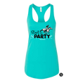 Load image into Gallery viewer, Start the Party Women's Racer Back Tank
