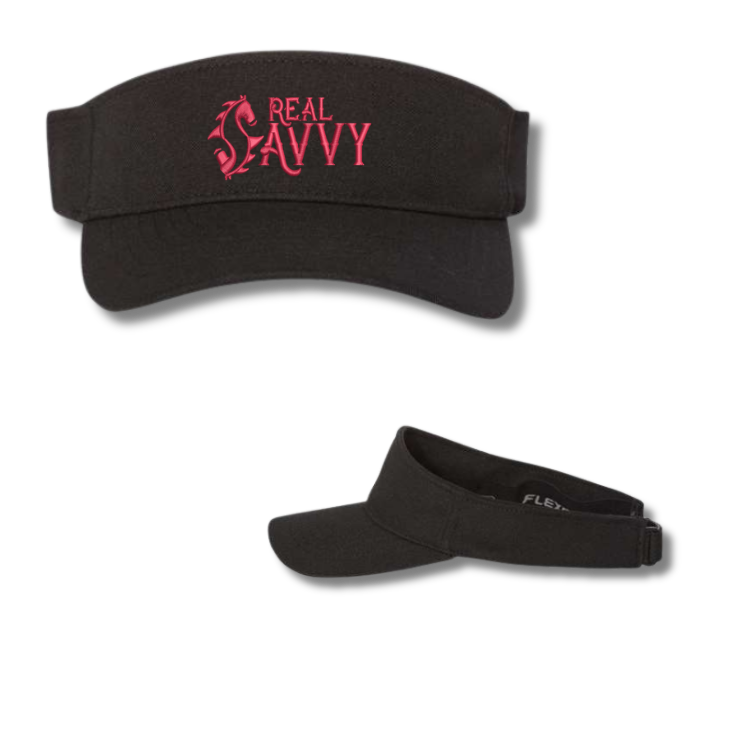 Real Savvy - Embroidered Sports Visor