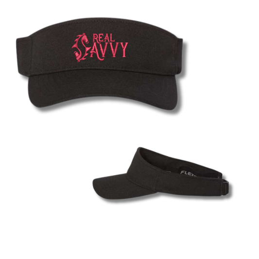 Real Savvy - Embroidered Sports Visor