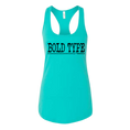 Load image into Gallery viewer, Bold Type Women's Racer Back Tank
