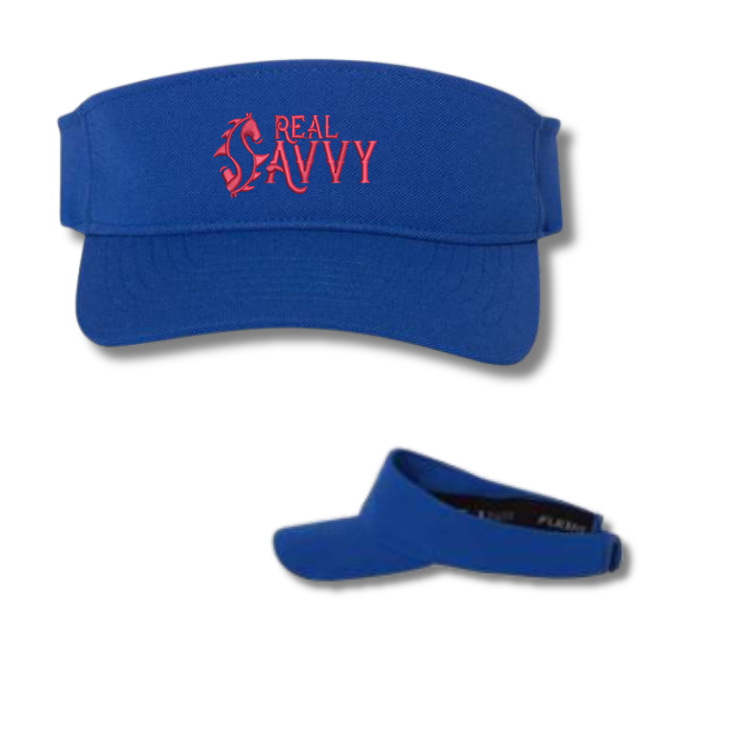Real Savvy - Embroidered Sports Visor