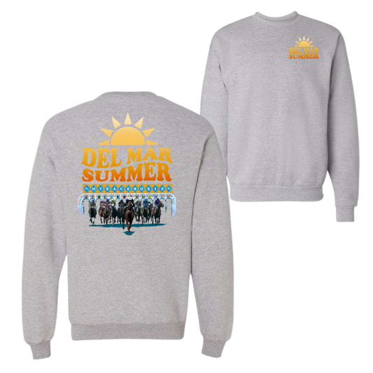 Del Mar Summer Crewneck Sweatshirt