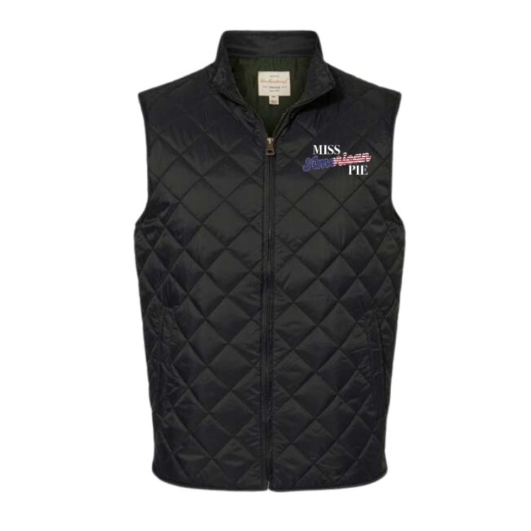 Miss American Pie Men's Quilted Vest