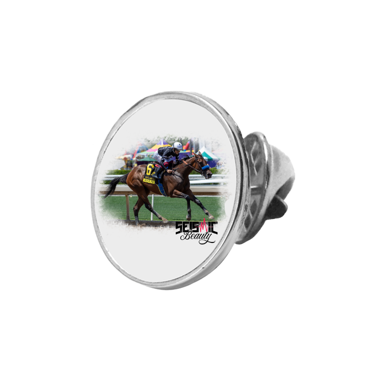 50% OFF - Seismic Beauty Custom Lapel Pin – MyRacehorse Shop