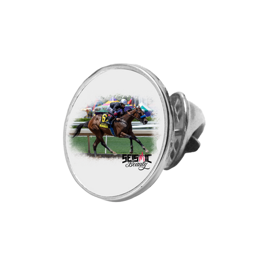 Seismic Beauty Custom Lapel Pin