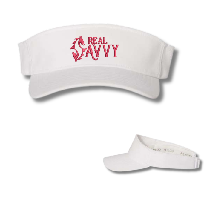 Real Savvy - Embroidered Sports Visor