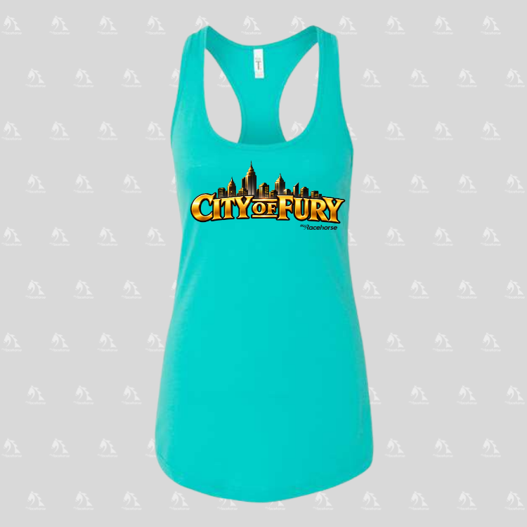 City of Fury Women's Racer Back Tank