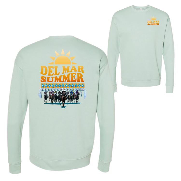 Del Mar Summer Women's Crewneck Sweatshirt