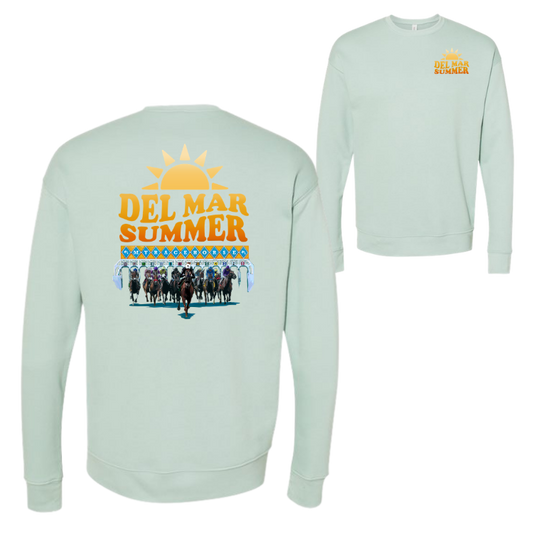 Del Mar Summer Women's Crewneck Sweatshirt