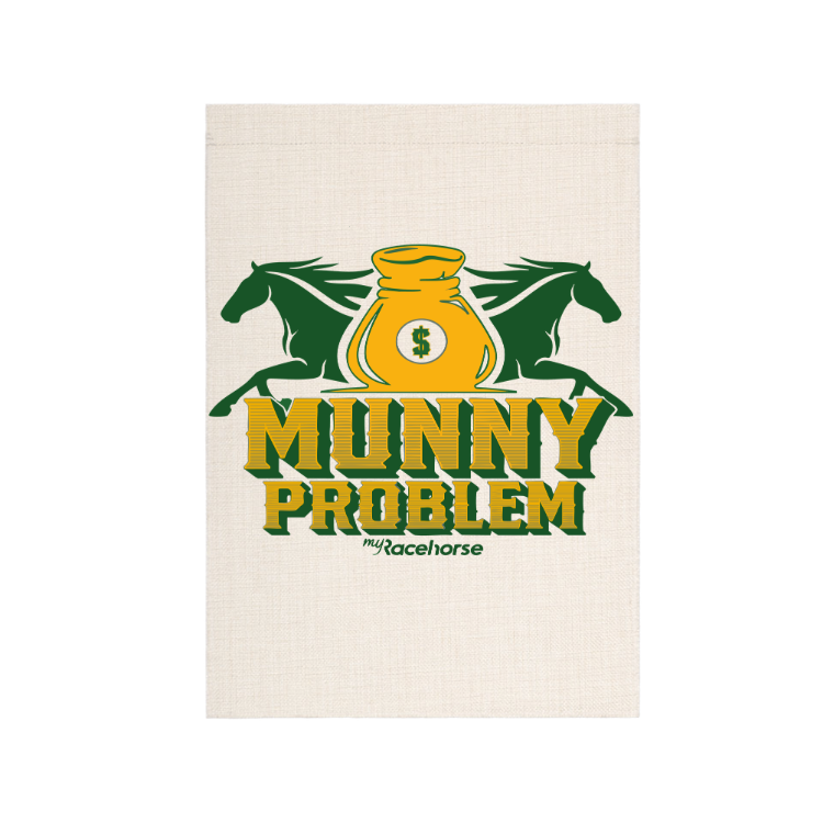 Munny Problem Garden Flag