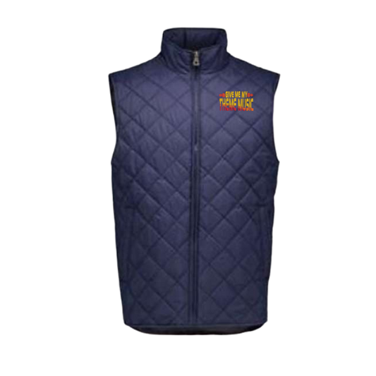 Givememythememusic Men's Quilted Vest