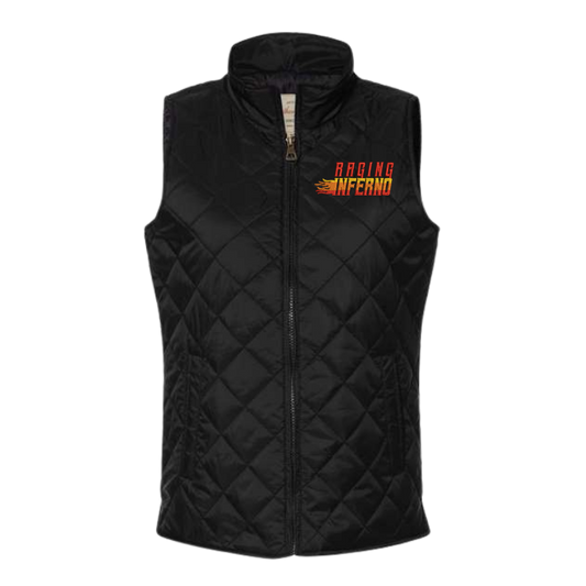 Raging Inferno Women's Quilted Vest