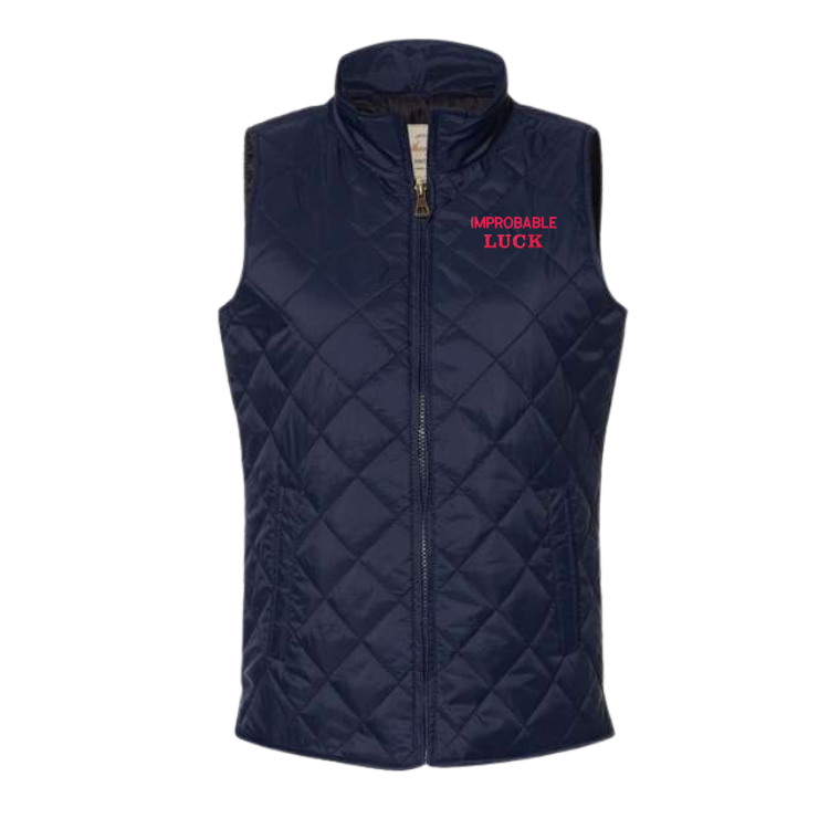 Improbable Luck Women's Quilted Vest