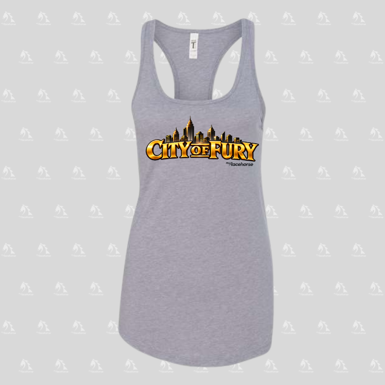 City of Fury Women's Racer Back Tank