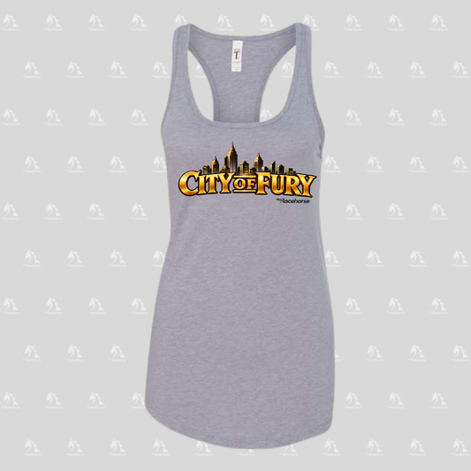 City of Fury Women's Racer Back Tank