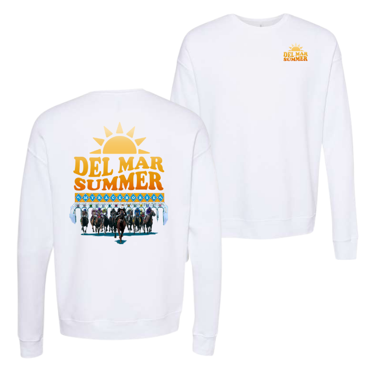 Del Mar Summer Women's Crewneck Sweatshirt